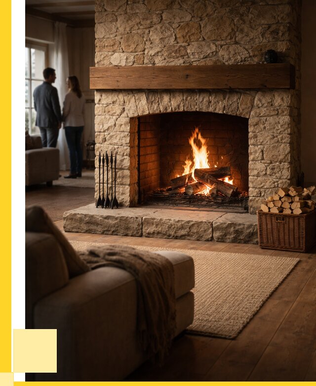 Открытые камины под ключ в Мичуринске от 155310 р. ЭриданМчр