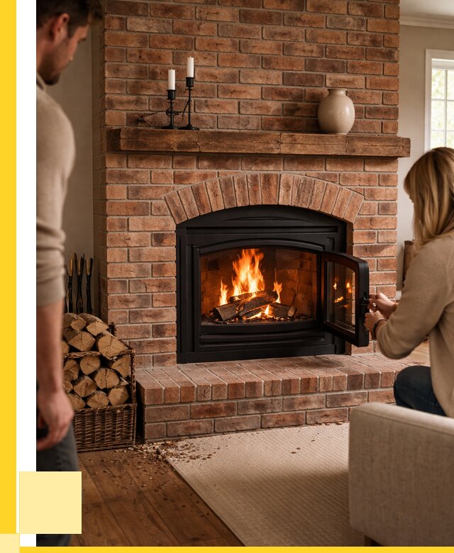 Кирпичные камины под ключ в Мичуринске от 155310 р. | ЭриданМчр