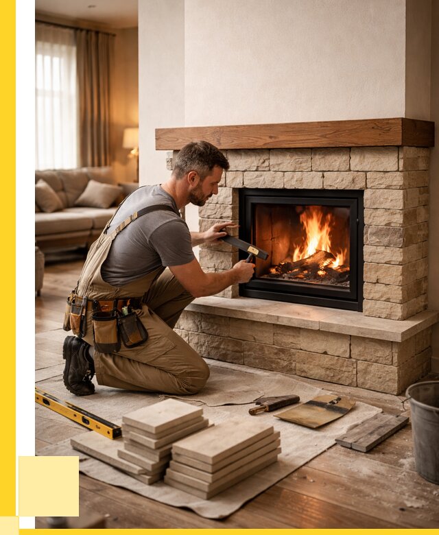 Строительство каминов в Мичуринске от 155310 р., ЭриданМчр - под ключ