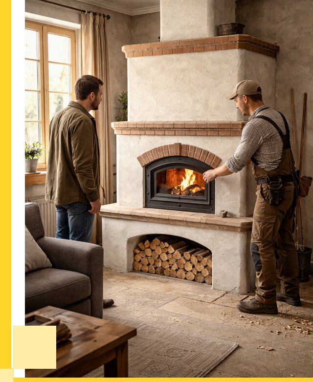 Печи камины в Мичуринске: кирпичные, изразцовые от 62124 р. | ЭриданМчр