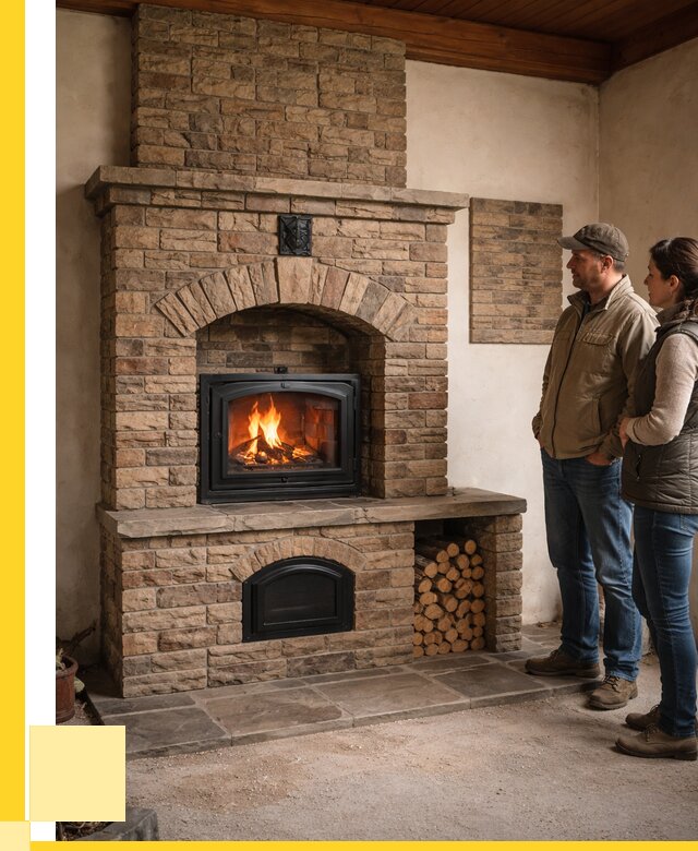 Кирпичная печь под ключ в Мичуринске от 155310 р. | ЭриданМчр