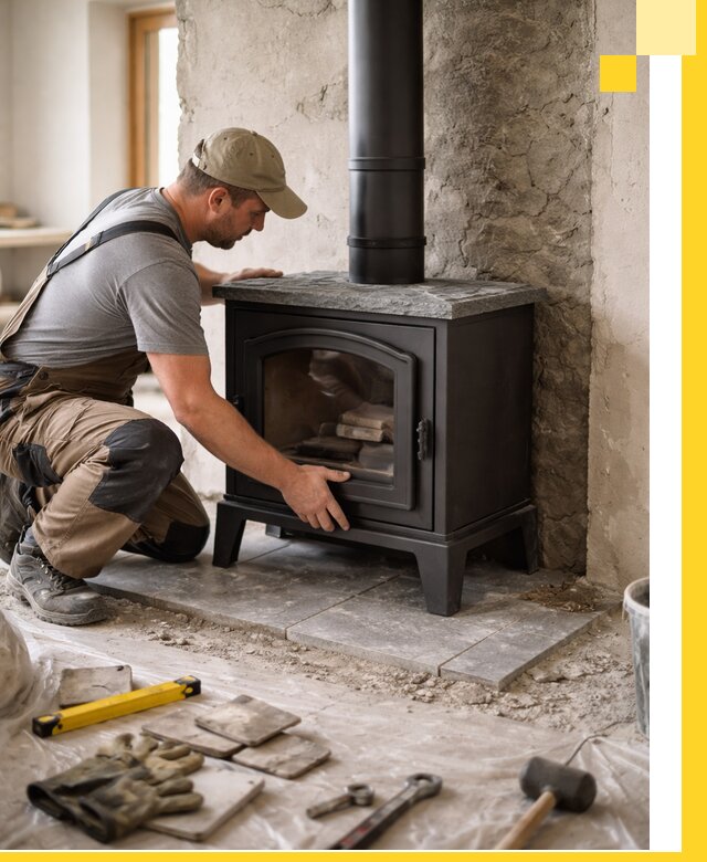 Профессиональный монтаж печей и каминов в Мичуринске под ключ