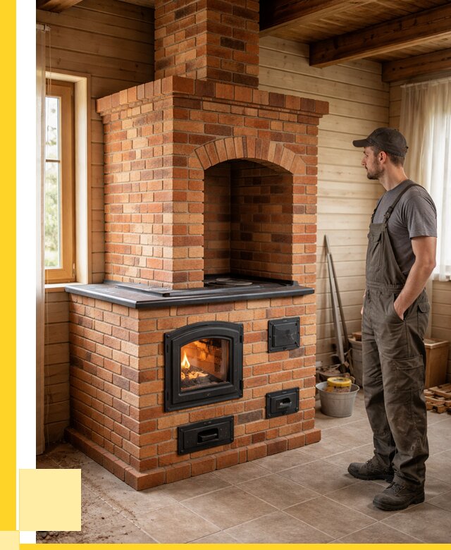 Кирпичные печи в Мичуринске: купить от 155310 р. | ЭриданМчр