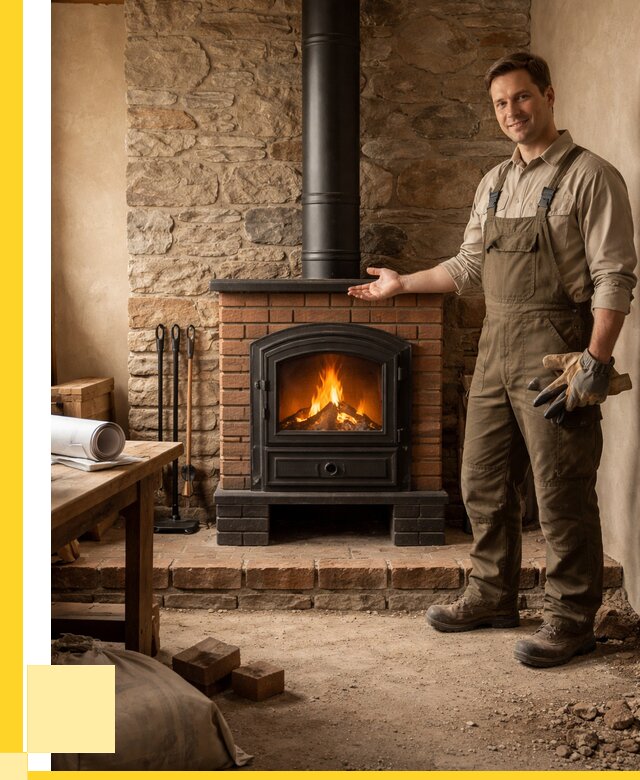 Печи отопительные из кирпича в Мичуринске от 82832 р., ЭриданМчр