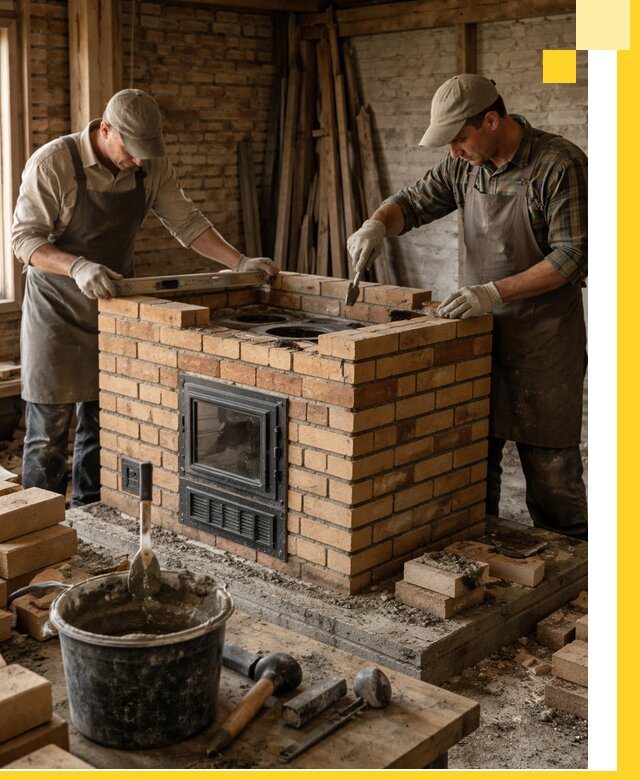 Изготовление и установка варочных печей под ключ в Мичуринске