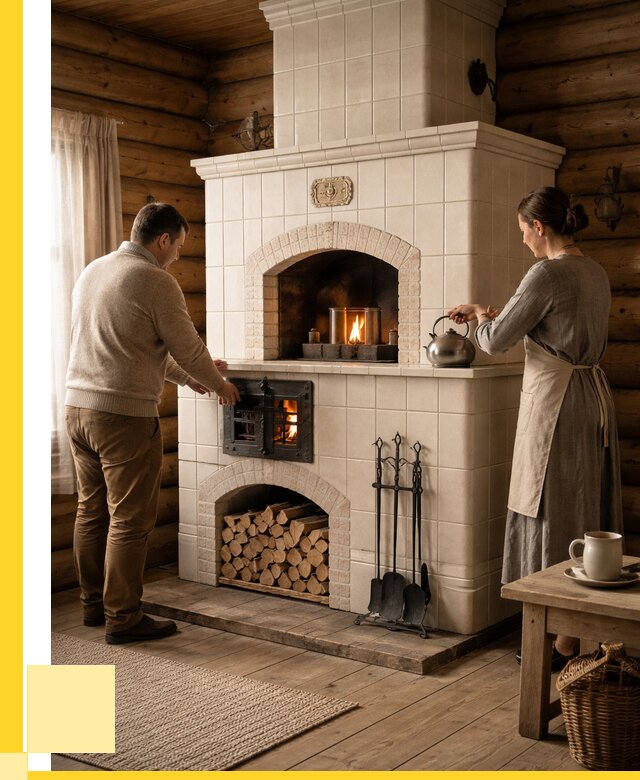 Русские печи в Мичуринске: установка от 155310 р. ЭриданМчр