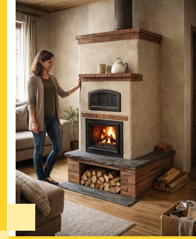 Печи шведки в Мичуринске от 88009 р. | ЭриданМчр — печь шведка