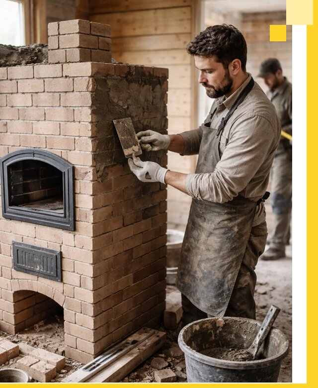 Изготовление и установка печей-шведок под ключ в Мичуринске