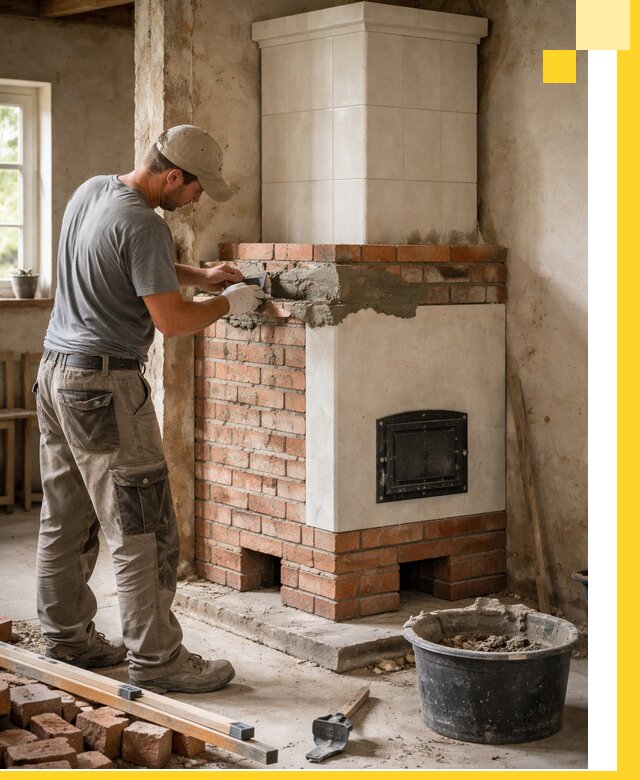 Изготовление и установка печей-голландок под ключ в Мичуринске