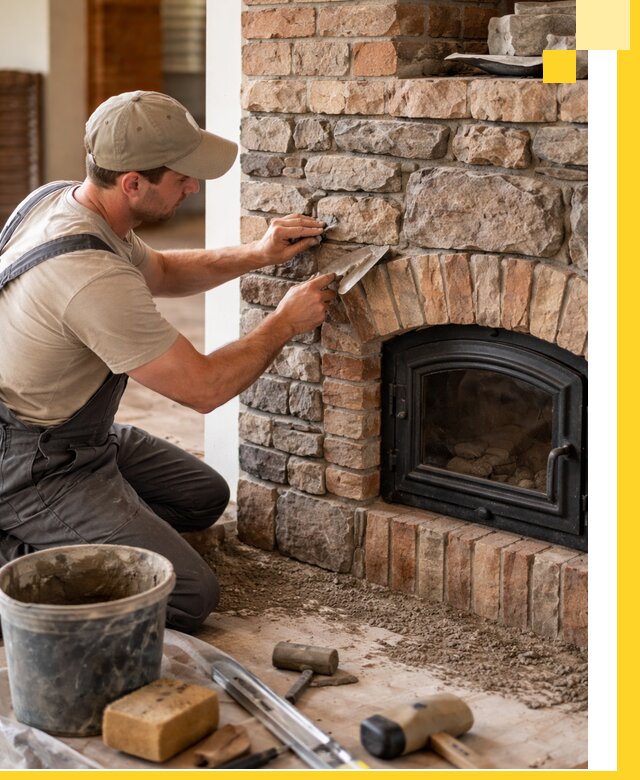 Печи для дома под ключ в Мичуринске, установка и доставка