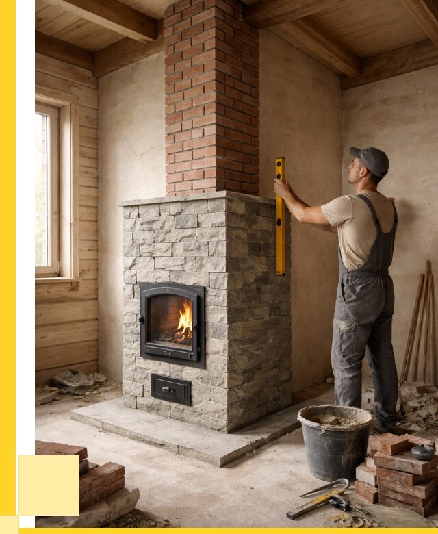 Печи и дымоходы под ключ в Мичуринске от 46593 р., ЭриданМчр