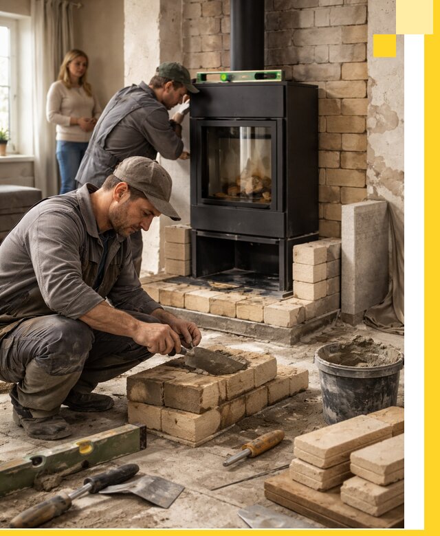 Печи и камины под ключ: проект, установка в Мичуринске