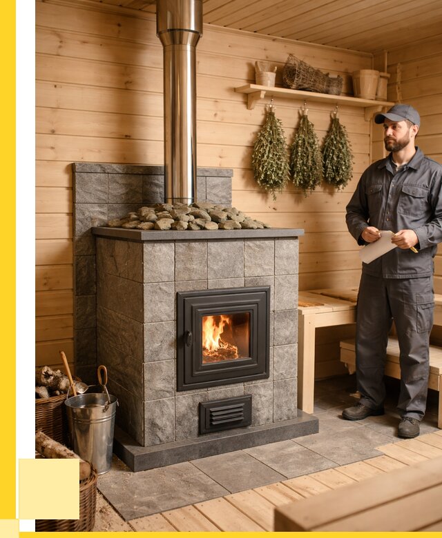 Печи для бани под ключ в Мичуринске от 124248 р. | ЭриданМчр