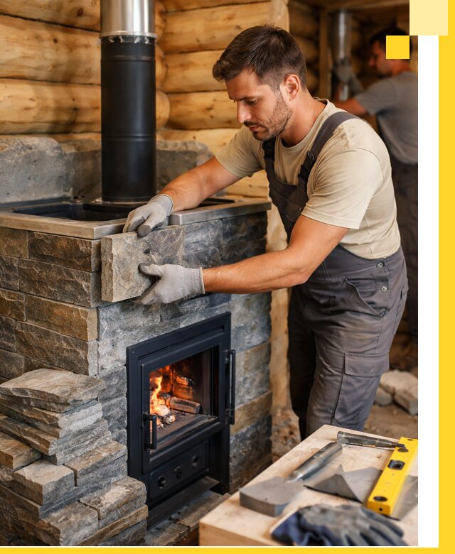 Печи для бани под ключ в Мичуринске: изготовление и монтаж