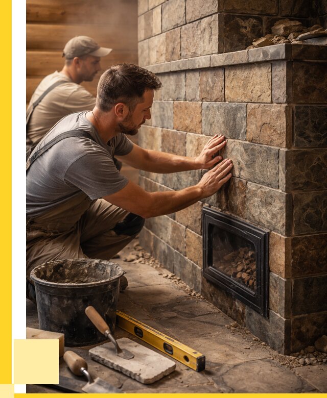 Облицовка банных печей в Мичуринске под ключ от 12425 р. | ЭриданМчр