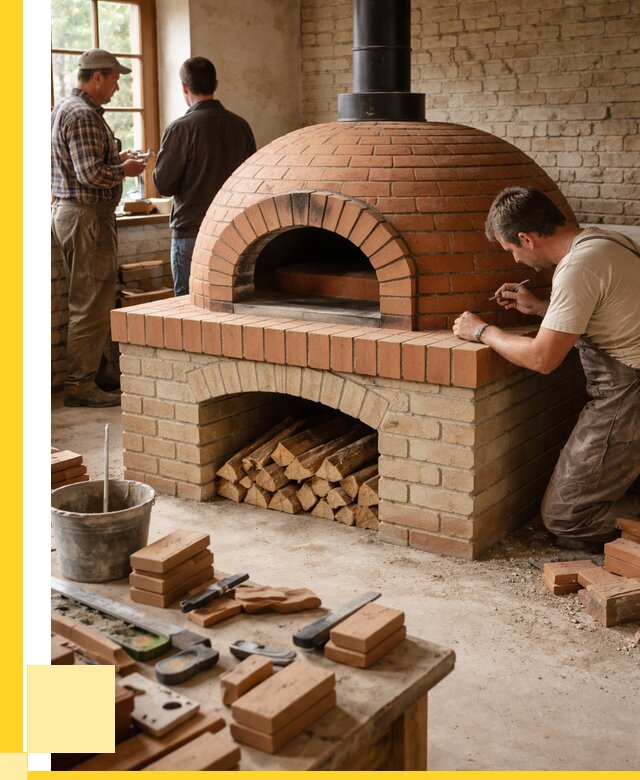 Помпейская печь дровяная для пиццы в Мичуринске | ЭриданМчр от 207080 р.