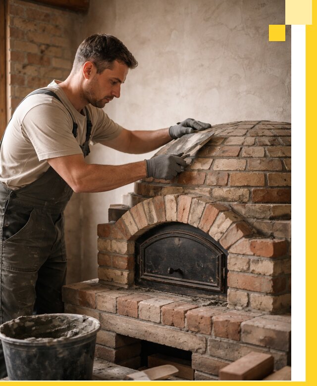 Изготовление и монтаж помпейских печей на заказ в Мичуринске