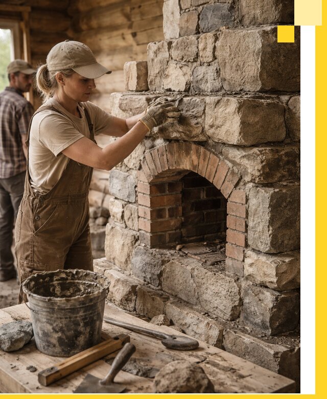 Каменные печи на заказ и монтаж в Мичуринске, долговечные решения