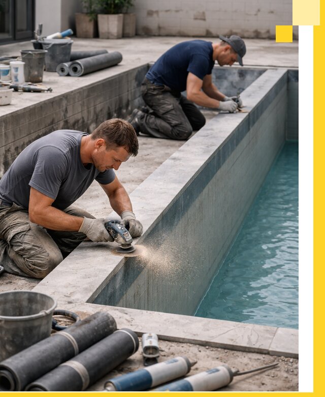 Профессиональный ремонт бассейнов под ключ в Мичуринске