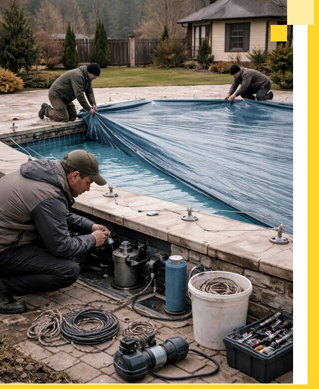 Консервация бассейнов в Мичуринске: подготовка к длительному хранению