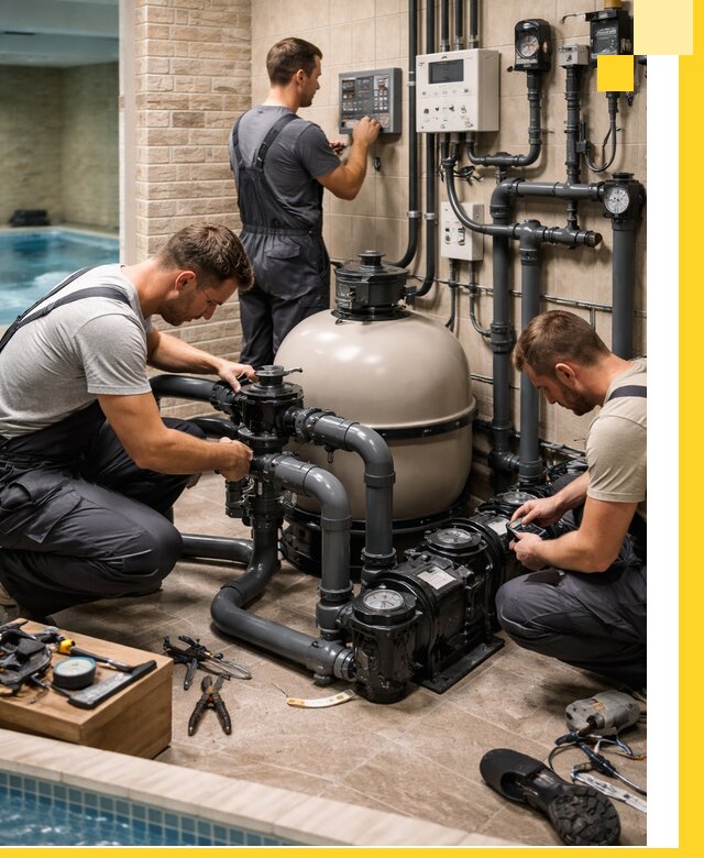 Комплексное оборудование для бассейнов под ключ в Мичуринске