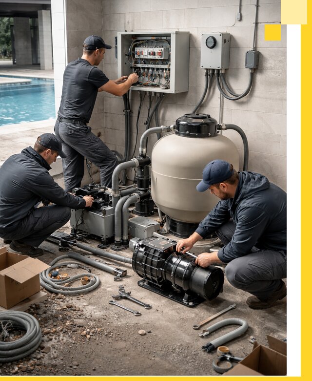 Профессиональный монтаж оборудования для бассейнов в Мичуринске