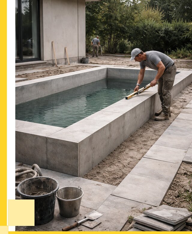 Строительство бетонного бассейна в Мичуринске от 1242480 р. | ЭриданМчр