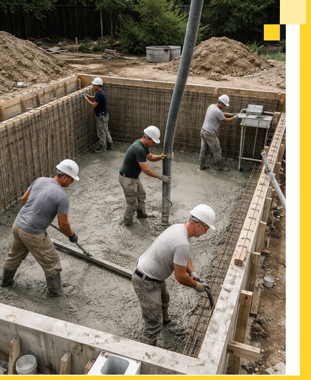 Строительство бетонных бассейнов под ключ в Мичуринске