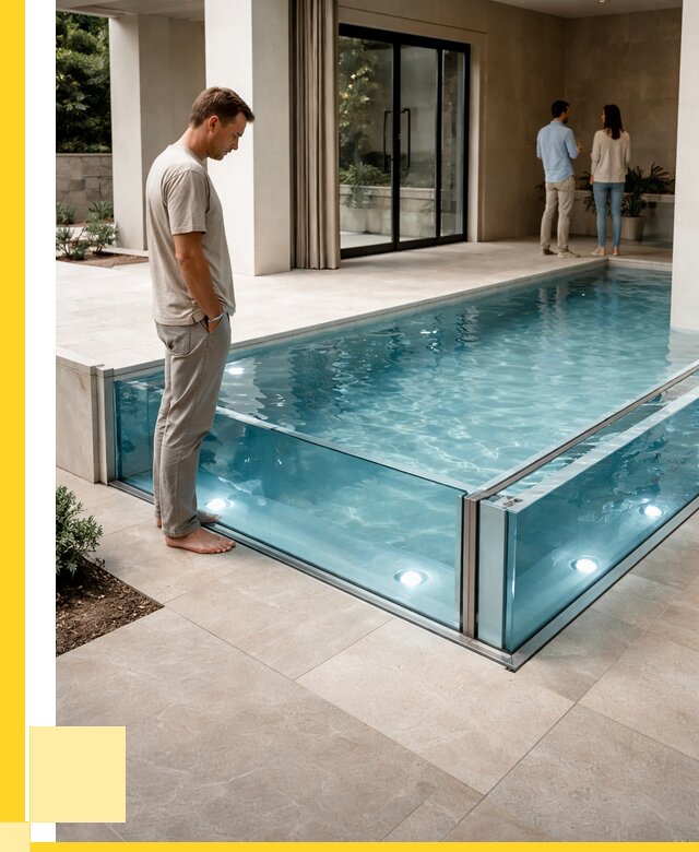 Стеклянные бассейны в Мичуринске от 1242480 р. | ЭриданМчр — мозаика