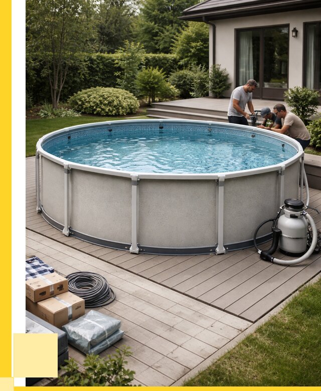 Купить каркасные бассейны в Мичуринске от 46593 р. | ЭриданМчр