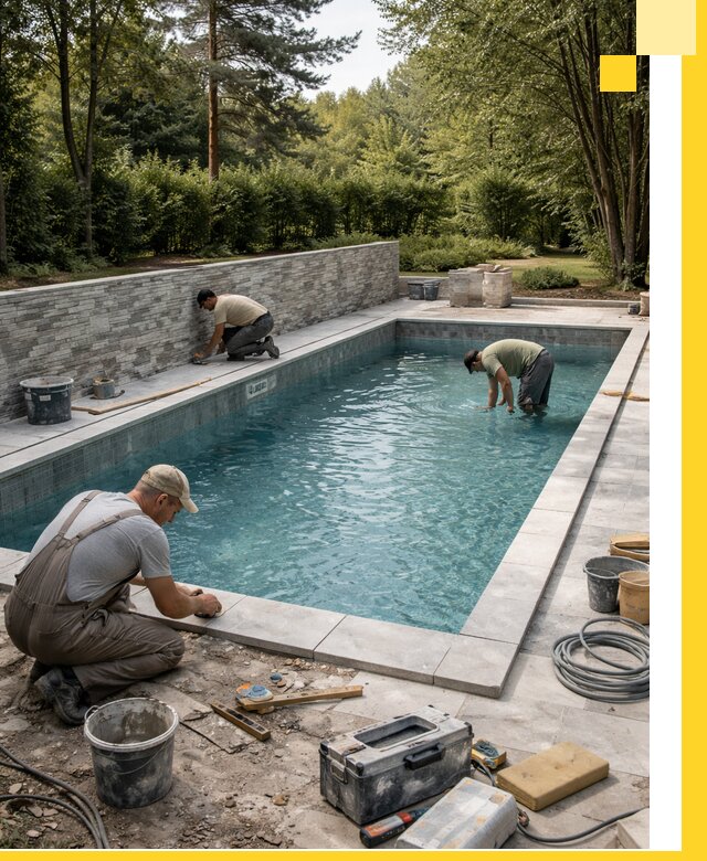 Проектирование и строительство частных бассейнов в Мичуринске