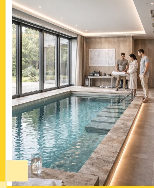 Закрытые бассейны под ключ в Мичуринске от 2588500 р. | ЭриданМчр