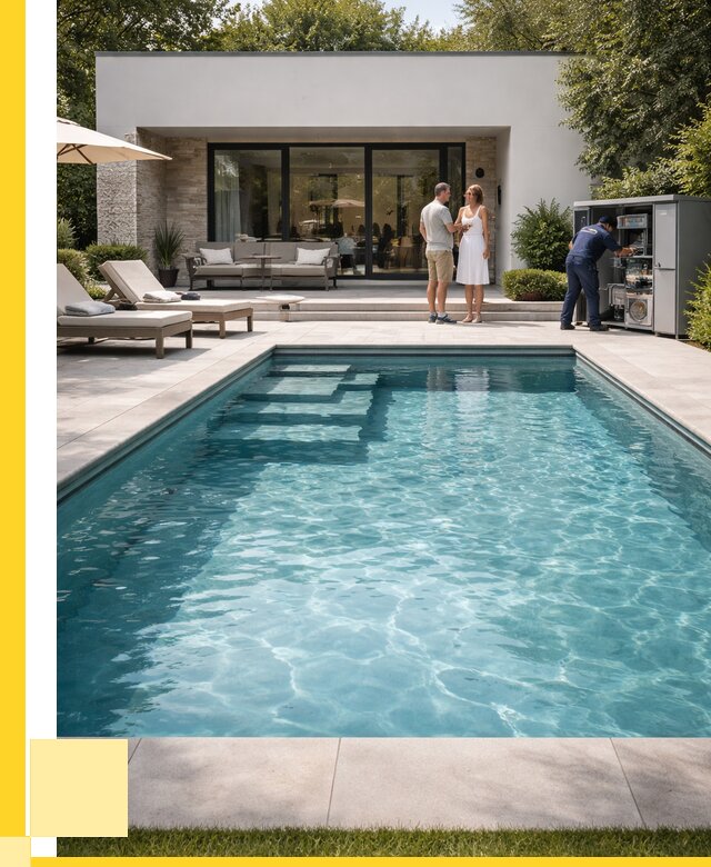 Бассейн в доме в Мичуринске под ключ от 1242480 р. | ЭриданМчр