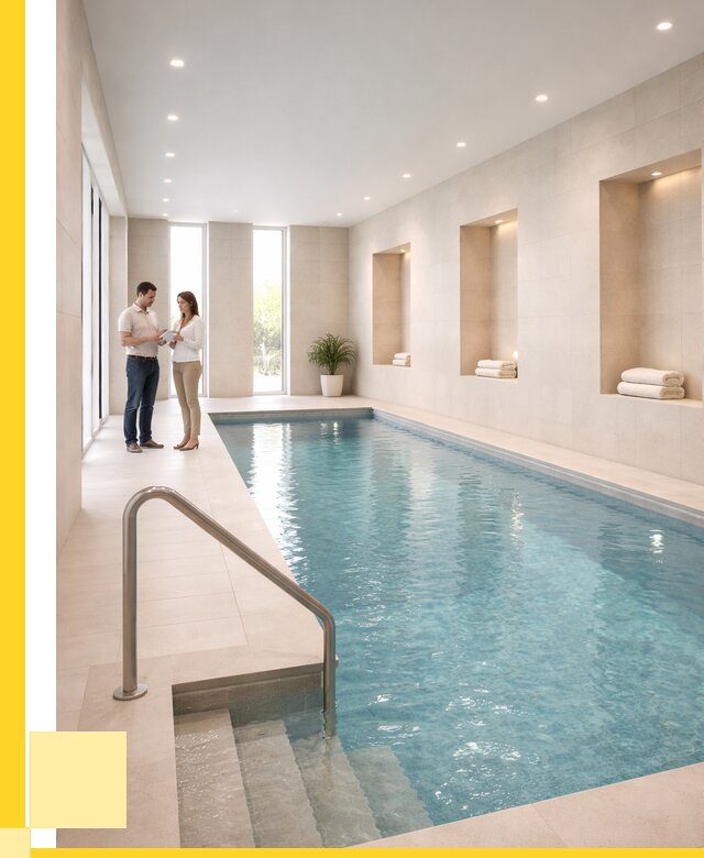 Бассейны в помещении под ключ в Мичуринске от 1553100 р. | ЭриданМчр