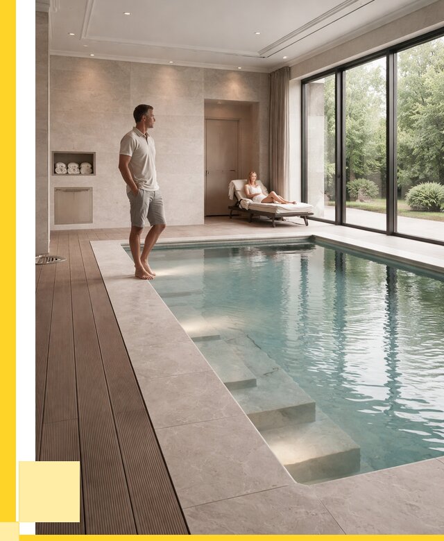 Бассейны в коттедже под ключ в Мичуринске от 1242480 р. | ЭриданМчр