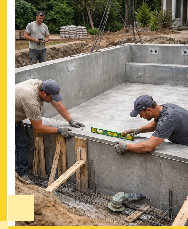 Монтаж чаши бассейна в Мичуринске под ключ от 258850 р., ЭриданМчр