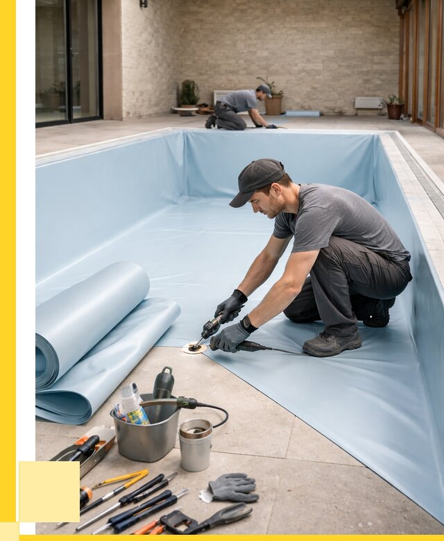 Пленка ПВХ для бассейнов в Мичуринске от 2589 р. | ЭриданМчр