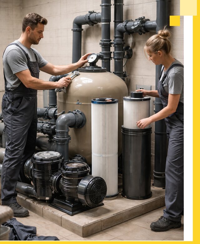 Фильтры и системы фильтрации для бассейнов в Мичуринске