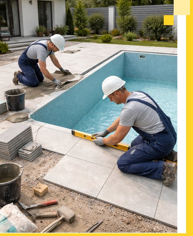 Строительство и монтаж плавательных бассейнов под ключ в Мичуринске