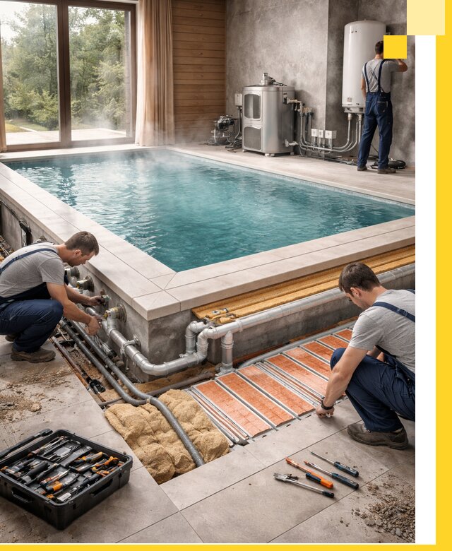 Проектирование и строительство тёплых бассейнов в Мичуринске