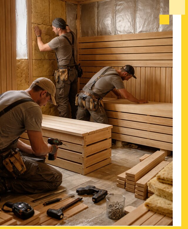 Профессиональное строительство саун под ключ в Мичуринске