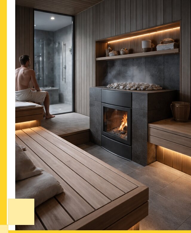 Проект сауны в частном доме в Мичуринске от 36239 р. | ЭриданМчр