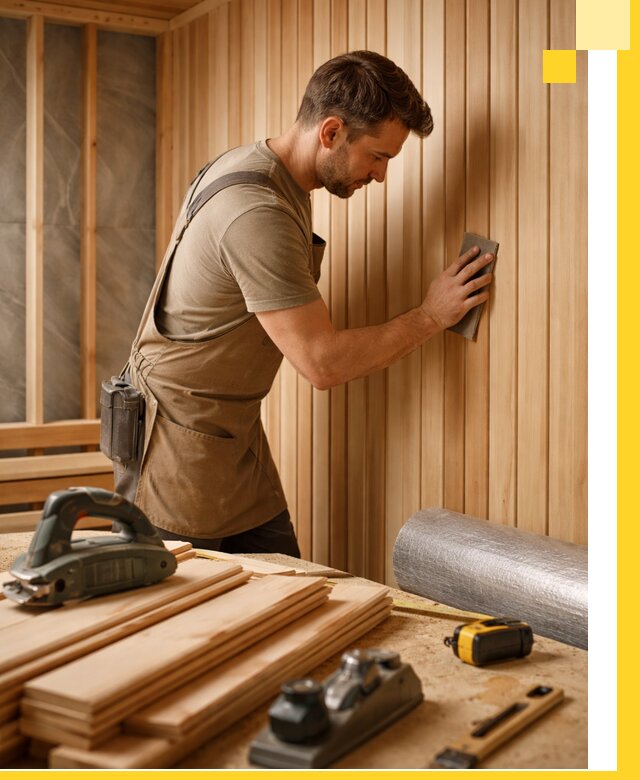 Профессиональная отделка саун и парных под ключ в Мичуринске