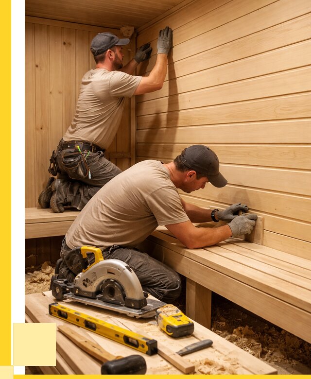 Обшивка саун вагонкой в Мичуринске от 2589 р. | ЭриданМчр