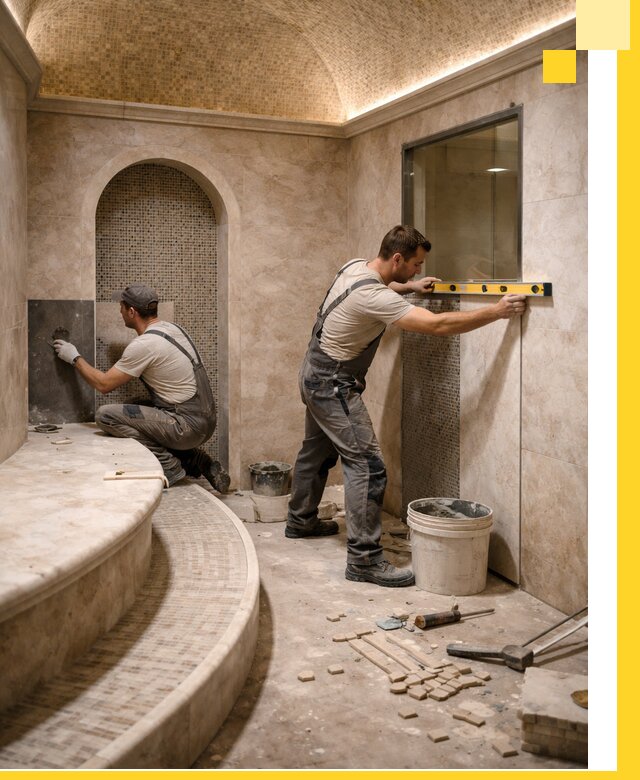 Проектирование и строительство саун с хамамом под ключ в Мичуринске