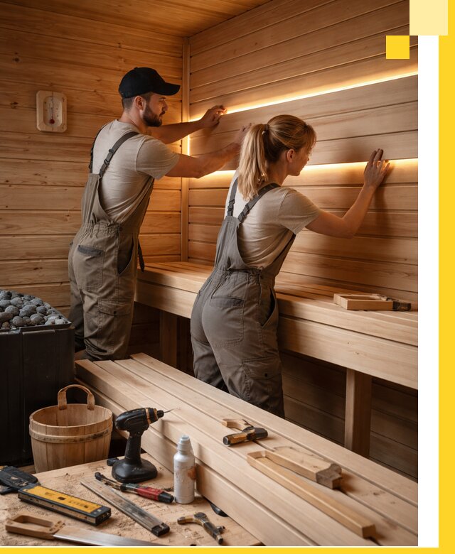 Дизайн саун и бань под ключ с индивидуальным проектом в Мичуринске