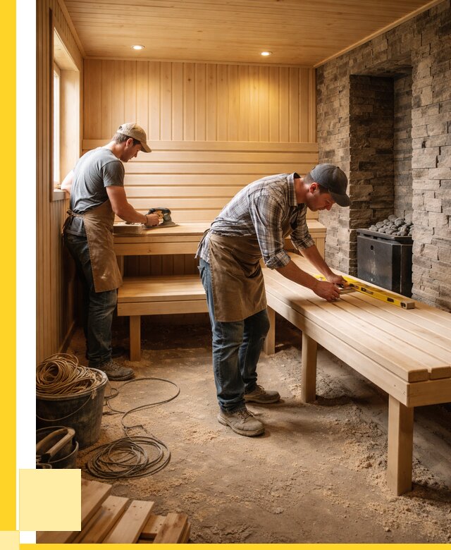 Отделка бани в Мичуринске: внутренняя отделка от 3106 р. | ЭриданМчр