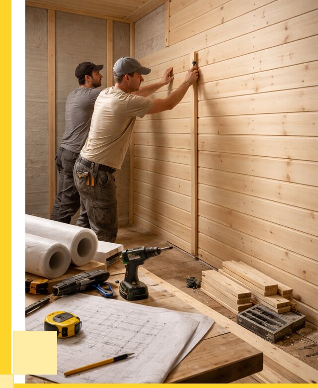 Обшивка бани вагонкой в Мичуринске от 1242 р., ЭриданМчр