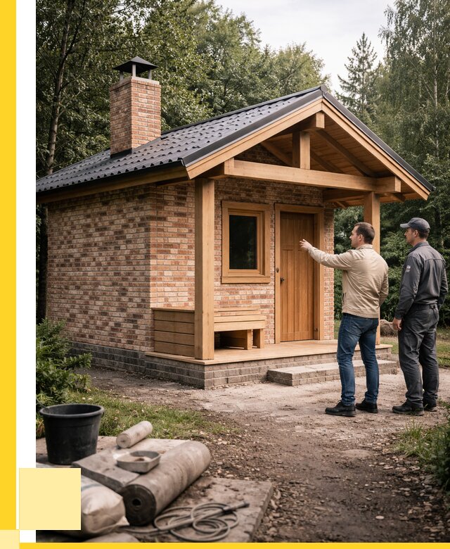 Кирпичные бани и печи в Мичуринске от 362390 р. | ЭриданМчр