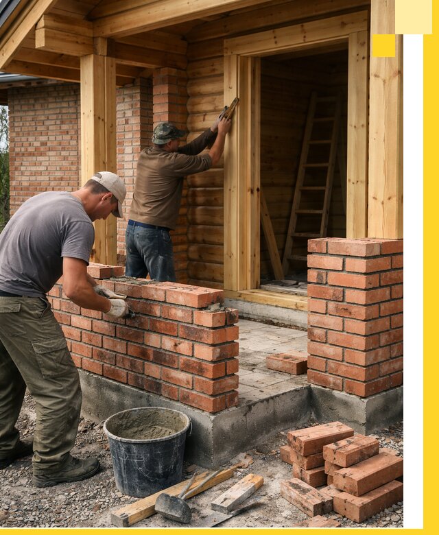 Строительство кирпичных бань под ключ в Мичуринске с гарантией качества